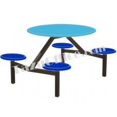 4 Seater Fibreglass Table (Round Table)
